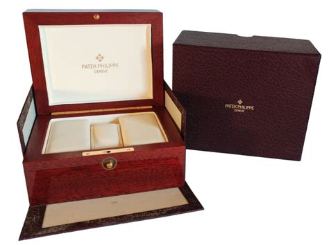 patek philippe original watch box|patek philippe used for sale.